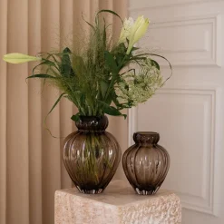 Specktrum Andet Boligtilbehør|Vaser>Audrey Vase Smokey Brown Medium