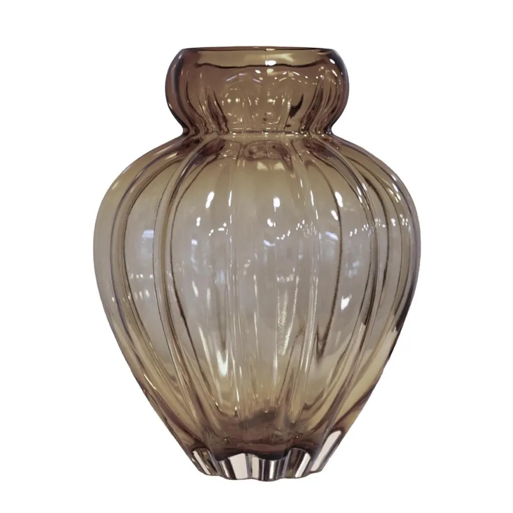 Specktrum Andet Boligtilbehør|Vaser>Audrey Vase Smokey Brown Large