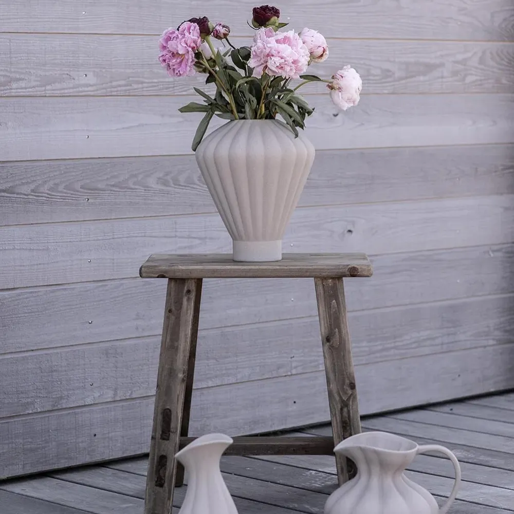 Specktrum Andet Boligtilbehør|Vaser>Evelyn Ceramic Vase Sand