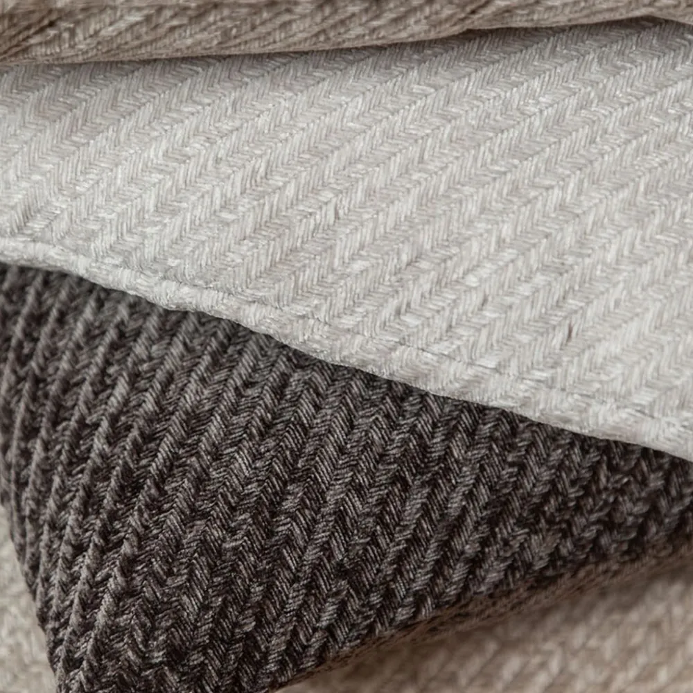 Specktrum Puder>Herringbone Pillow Ivory 45x45 cm
