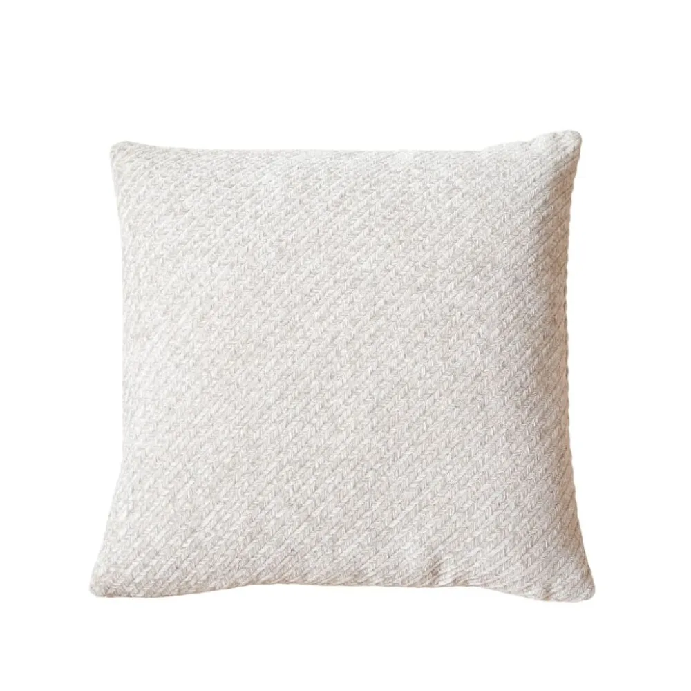 Specktrum Puder>Herringbone Pillow Ivory 45x45 cm
