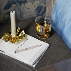 Specktrum Andet Boligtilbehør|Lysestager>Lea Candle Holder Golden