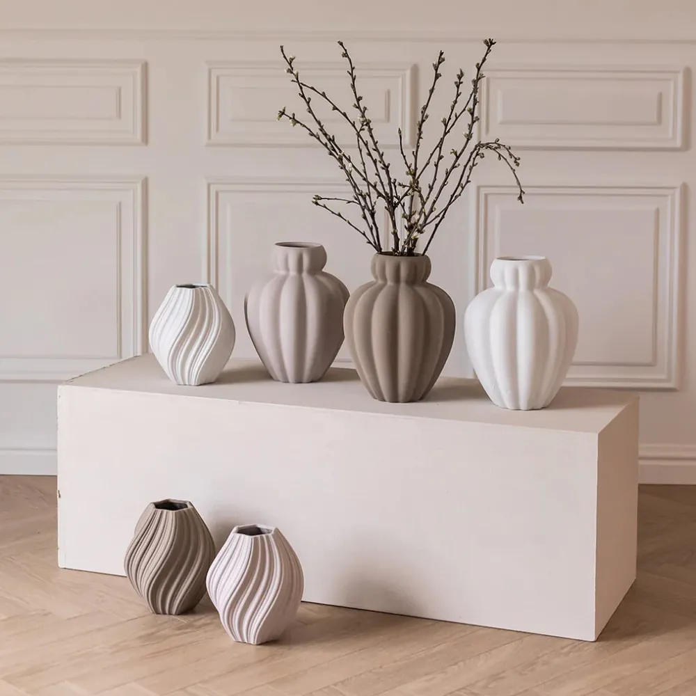 Andet Boligtilbehør|Vaser>Specktrum Penelope Vase Sand