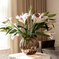 Specktrum Andet Boligtilbehør|Vaser>Sadie Line Vase Topaz Small