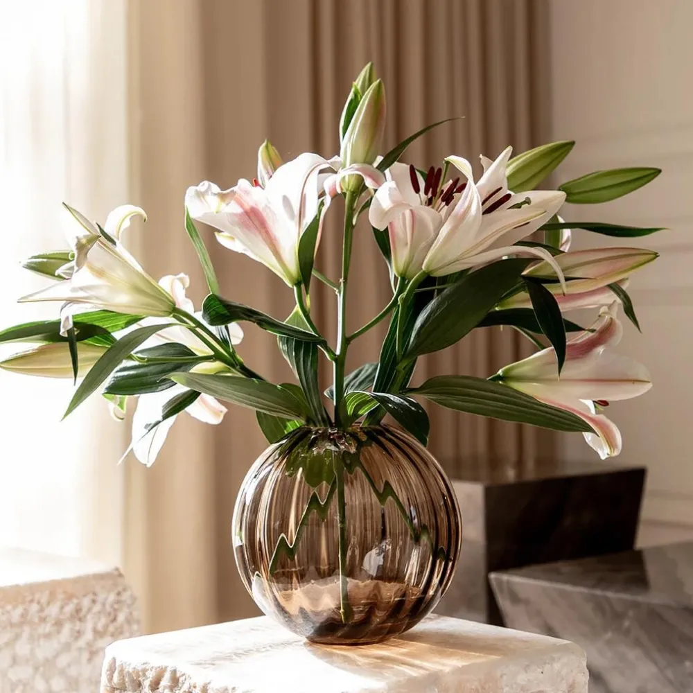 Specktrum Andet Boligtilbehør|Vaser>Sadie Line Vase Topaz Small