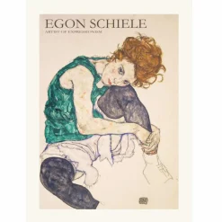 Spliid Illustrationer & Plakater>Schiele 2 Poster 50x70 cm