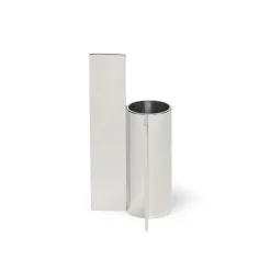 Stences Andet Boligtilbehør|Lysestager>Icon Candlestick 03 Chrome
