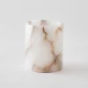 Tell Me More Andet Boligtilbehør|Lysestager>Alabaster Candle Holder Medium