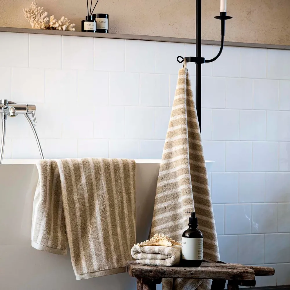 Tell Me More Badeværelse>Bonnie Bath Towel Beige