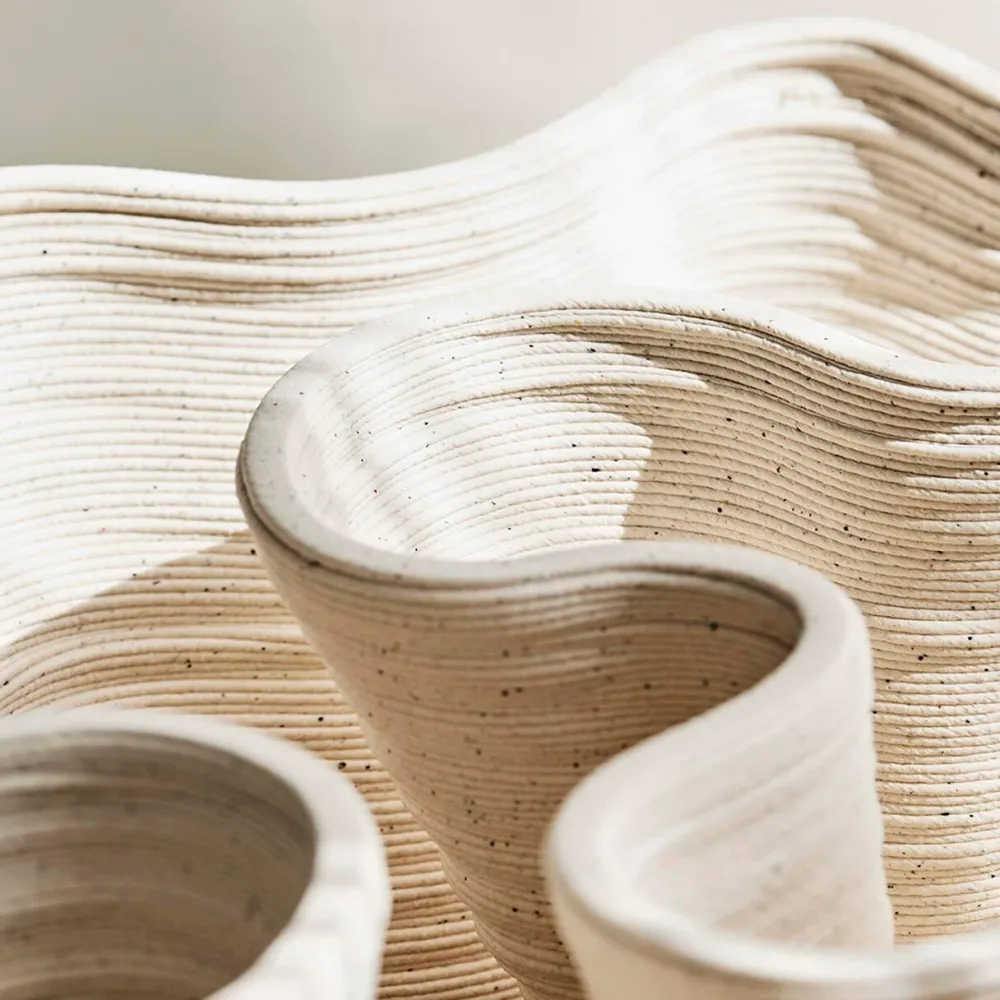 Tell Me More Andet Boligtilbehør|Vaser>Fiordo Vase Off-White Small