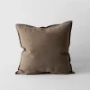 Tell Me More Puder>Linen Cushion Taupe 50x50 cm
