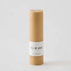 Tell Me More Andet Boligtilbehør>Luna Stearin Candle Honey Medium