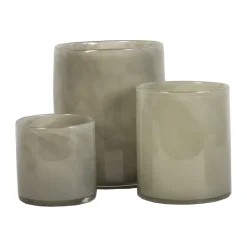 Tell Me More Andet Boligtilbehør|Lysestager>Lyric Candleholder Large Warm Grey