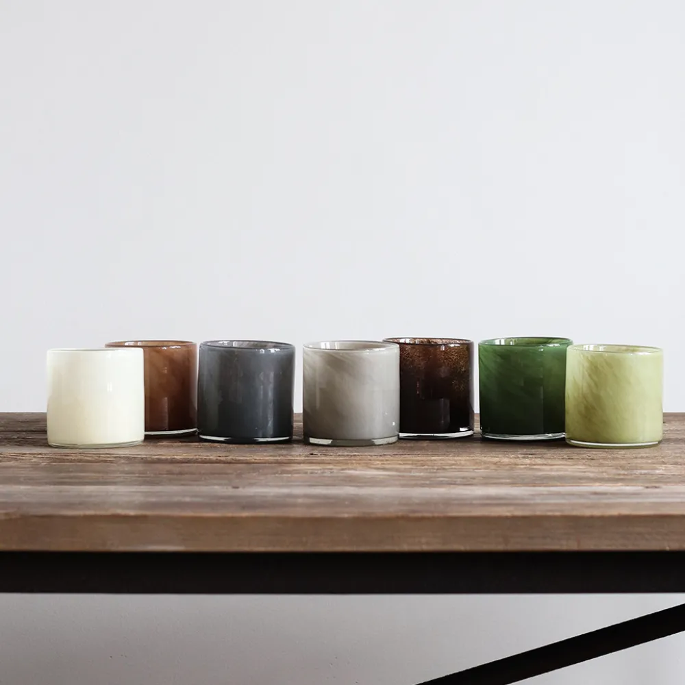 Tell Me More Andet Boligtilbehør|Lysestager>Lyric Candleholder Small Linen