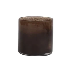 Tell Me More Andet Boligtilbehør|Lysestager>Lyric Candleholder Small Dark Brown