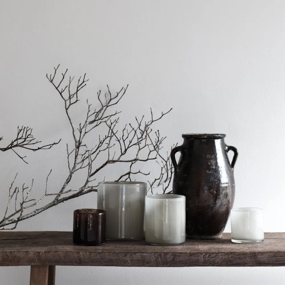 Tell Me More Andet Boligtilbehør|Lysestager>Lyric Candleholder Medium Warm Grey