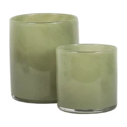 Tell Me More Andet Boligtilbehør|Lysestager>Lyric Candleholder Small Olive Green