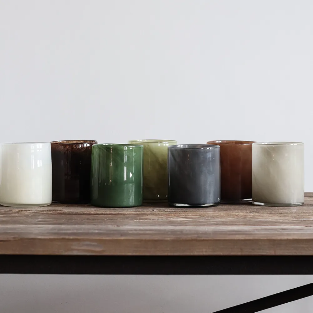 Andet Boligtilbehør|Lysestager>Tell Me More Lyric Candleholder Medium Brown
