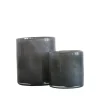 Tell Me More Andet Boligtilbehør|Lysestager>Lyric Candleholder Small Dark Grey