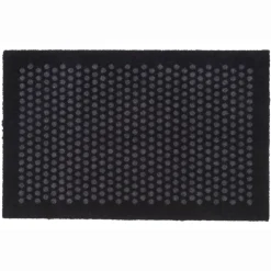 Tica Copenhagen Tæpper & Måtter>Dot Smudsmåtte Sort/Grå 60x90 cm