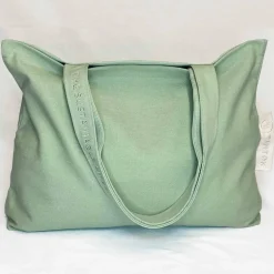 Dame Tintok Accessories|Accessories>Rima Canvas Taske Pastel Green