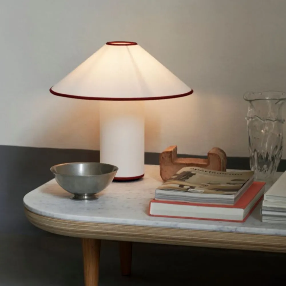 &Tradition Bordlamper|Stue>ATD6 Colette White/Merlot