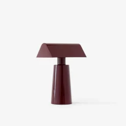 &Tradition Soveværelse|Bordlamper>Caret MF1 Dark Burgundy