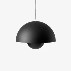 Børn &Tradition Belysning|Pendler>Flowerpot Pendel VP2 Matt Black