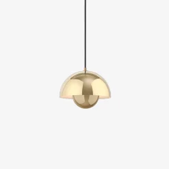 Børn &Tradition Belysning|Pendler>Flowerpot Pendel VP1 Polished Brass