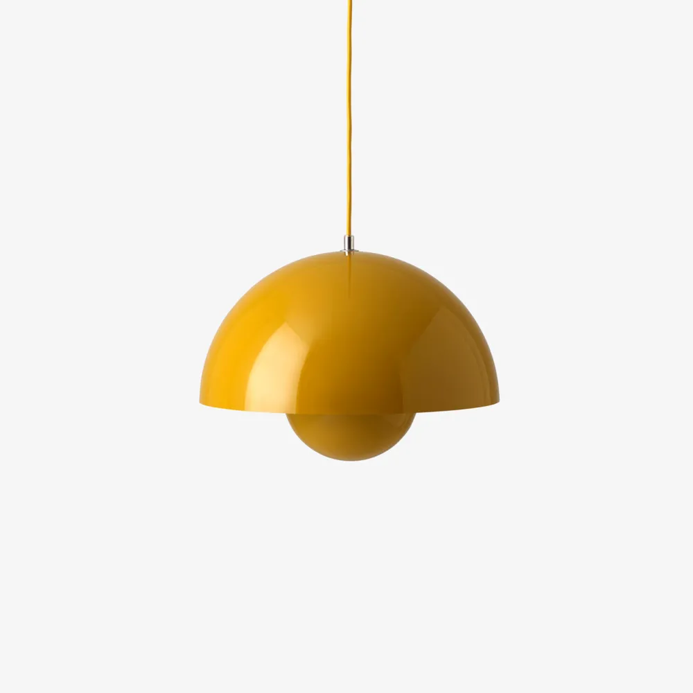Børn &Tradition Belysning|Pendler>Flowerpot Pendel VP7 Mustard