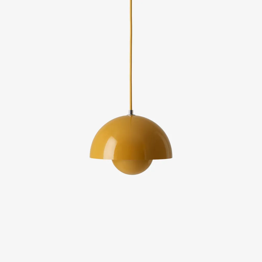 Børn &Tradition Belysning|Pendler>Flowerpot Pendel VP1 Mustard