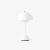 Børn &Tradition Belysning|Bordlamper>Flowerpot Portable Table Lamp VP9 Matt White