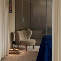 Børn &Tradition Belysning|Bordlamper>Flowerpot Portable Table Lamp VP9 Matt Black