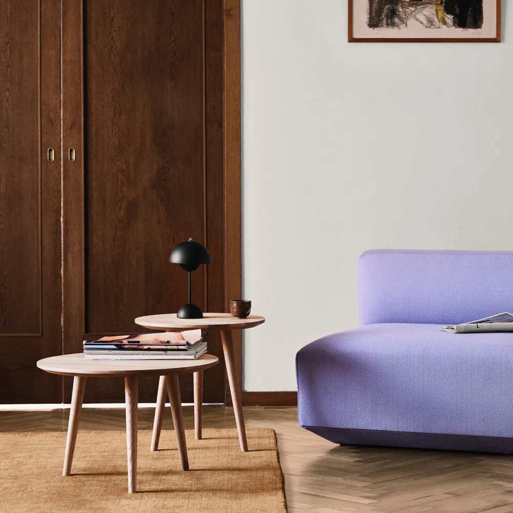 Børn &Tradition Belysning|Bordlamper>Flowerpot Portable Table Lamp VP9 Matt Black
