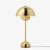 Børn &Tradition Belysning|Bordlamper>Flowerpot Table Lamp VP3 Polished Brass