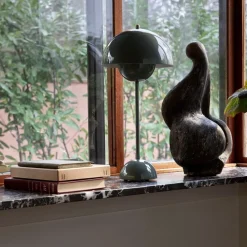 &Tradition Bordlamper>Flowerpot Table Lamp VP3 Stone Blue