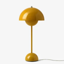 Børn &Tradition Børneværelse|Belysning>Flowerpot Table Lamp VP3 Mustard