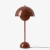 Børn &Tradition Belysning|Bordlamper>Flowerpot Table Lamp VP3 Red Brown