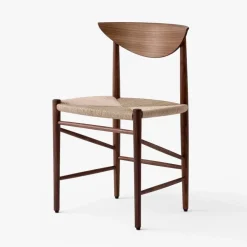 &Tradition Stole|Stue>HM3 Drawn Chair Oiled Walnut