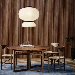 &Tradition Stole|Stue>HM3 Drawn Chair Oiled Walnut