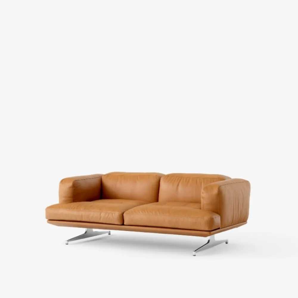 &Tradition Stue|Sofaer>Inland AV22 Sofa Cognac Læder