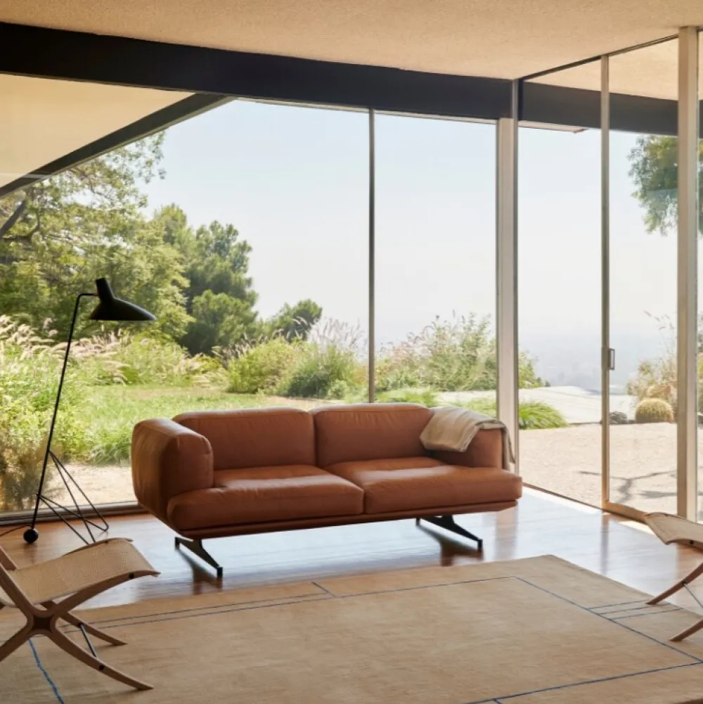 &Tradition Stue|Sofaer>Inland AV22 Sofa Cognac Læder