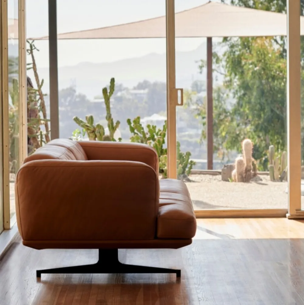 &Tradition Stue|Sofaer>Inland AV22 Sofa Cognac Læder
