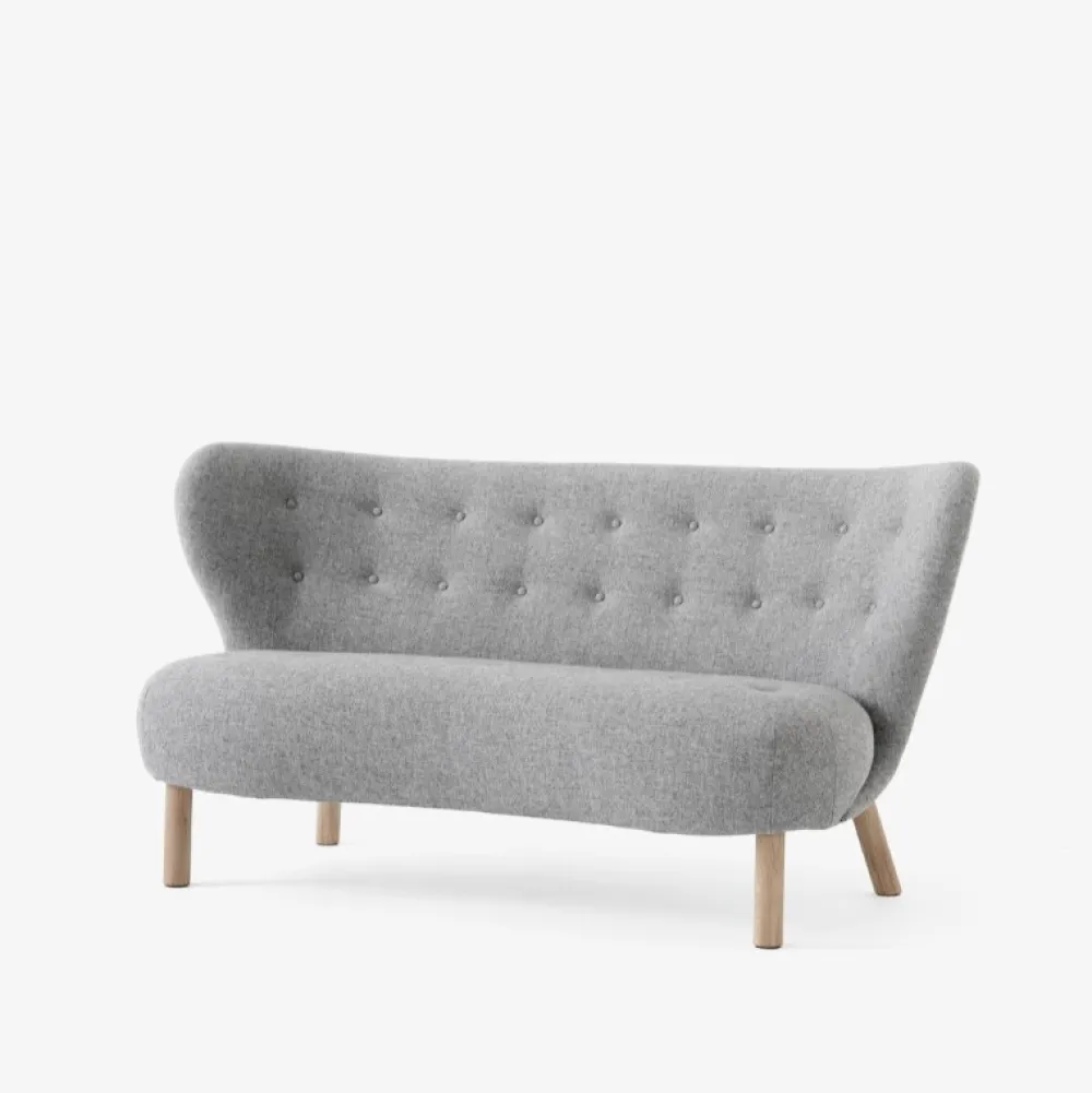&Tradition Stue|Sofaer>Lille Petra VB2 Sofa Hallingdal 130 Oak Legs