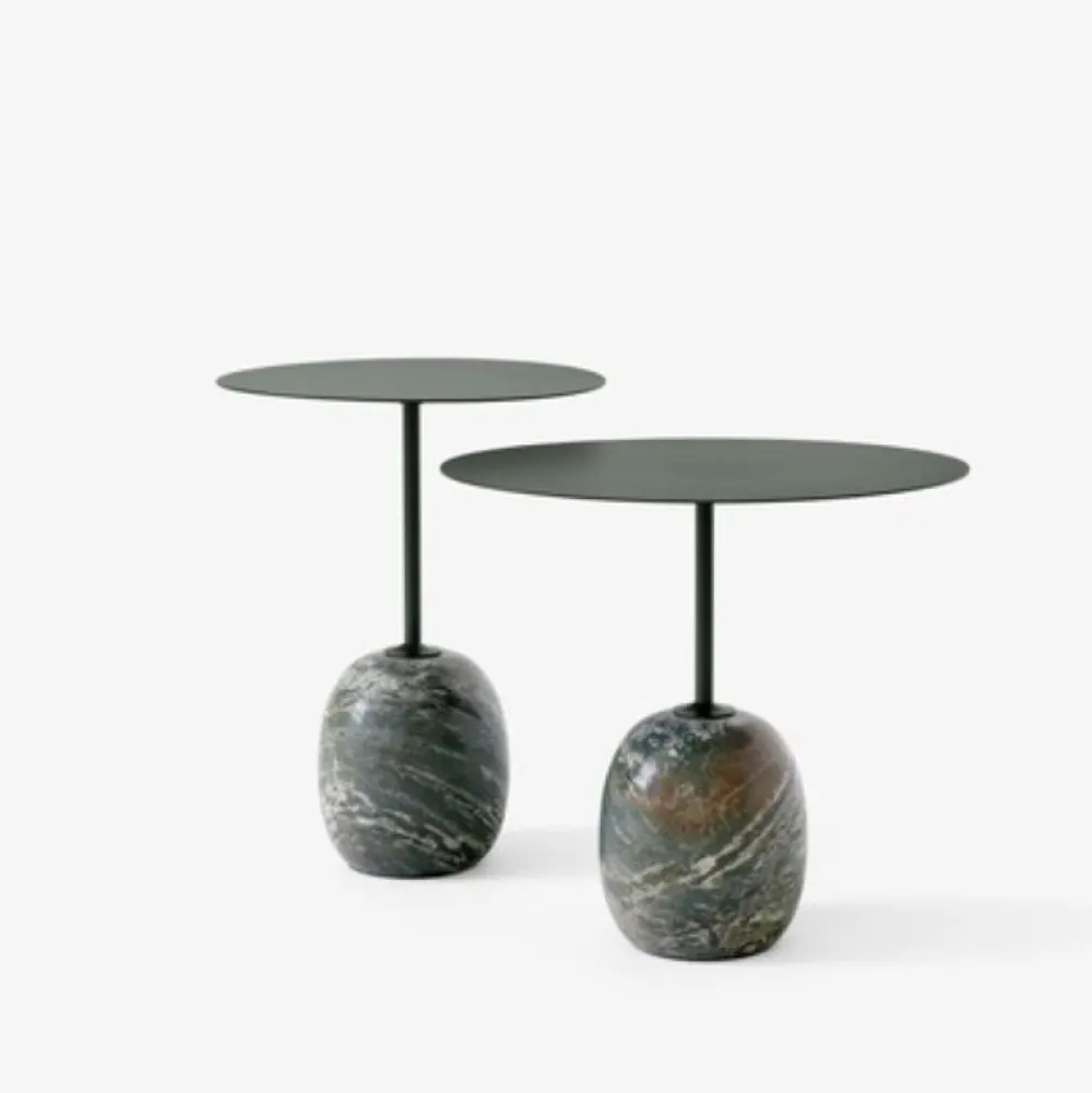 &Tradition Borde>LN9 Lato Bord Deep Green Ø50 cm