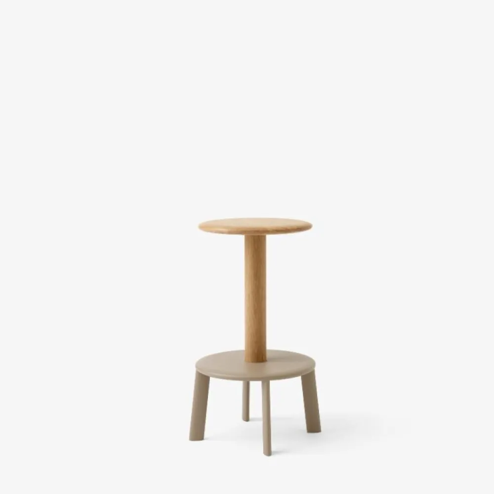 &Tradition Stole|Stue>Massif AV39 Oak & Grey Beige
