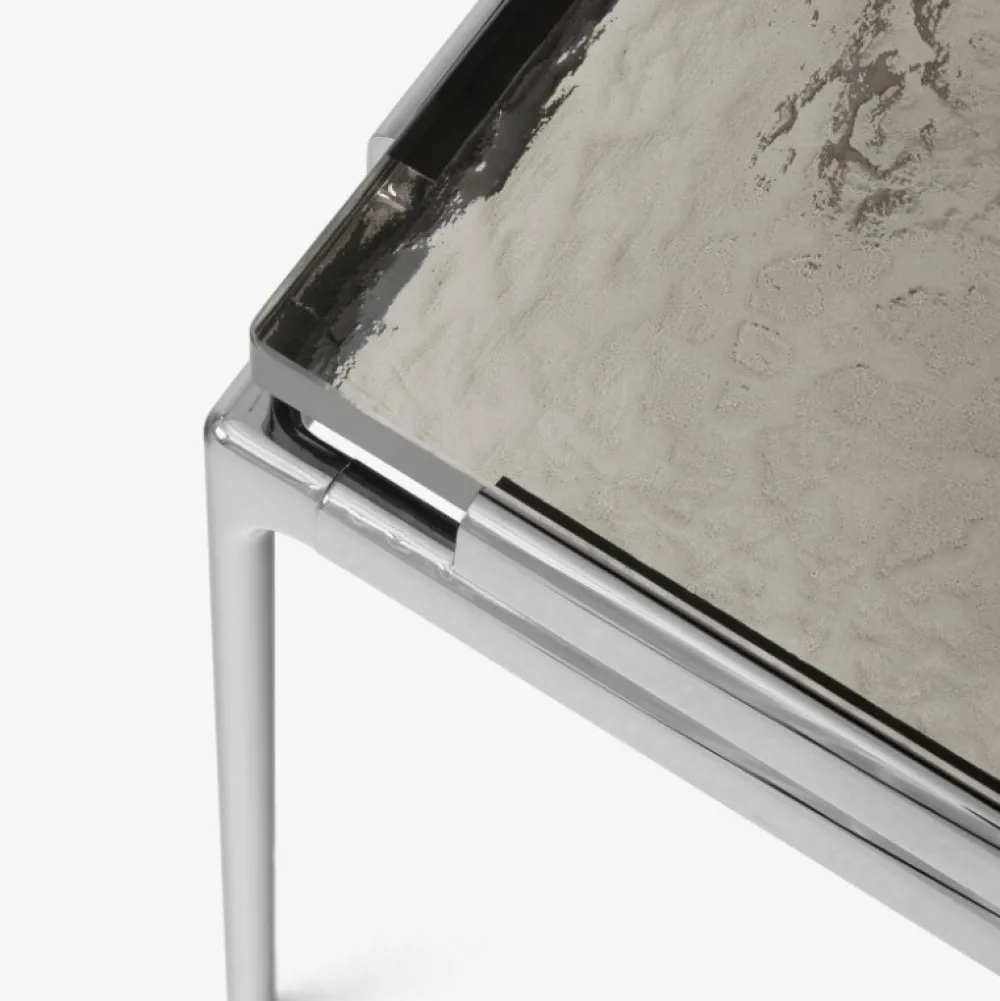 &Tradition Stue|Borde>Sett LN13 Smoked Cast Glass