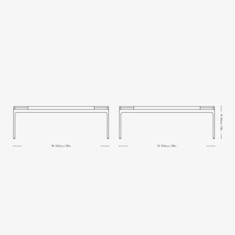 &Tradition Stue|Borde>Sett LN13 Verde Guatemala Marble