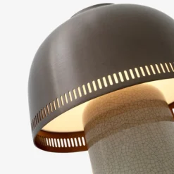 &Tradition Bordlamper|Stue>SH8 Raku Beige Grey/Bronzed