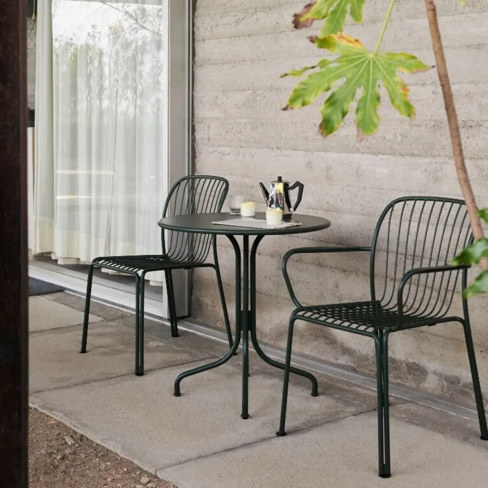 &Tradition Stole|Havemøbler>Thorvald SC95 Armstol Bronze Green